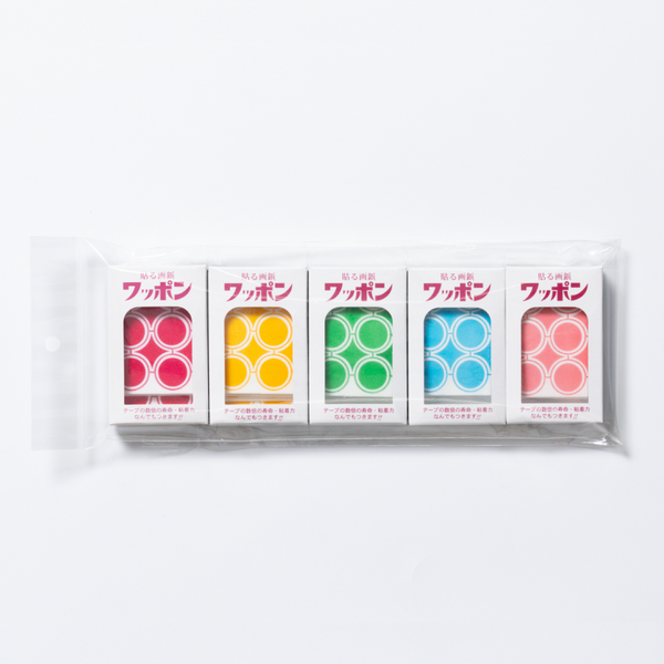 カラーワッポン5色セット（各6シート入り）